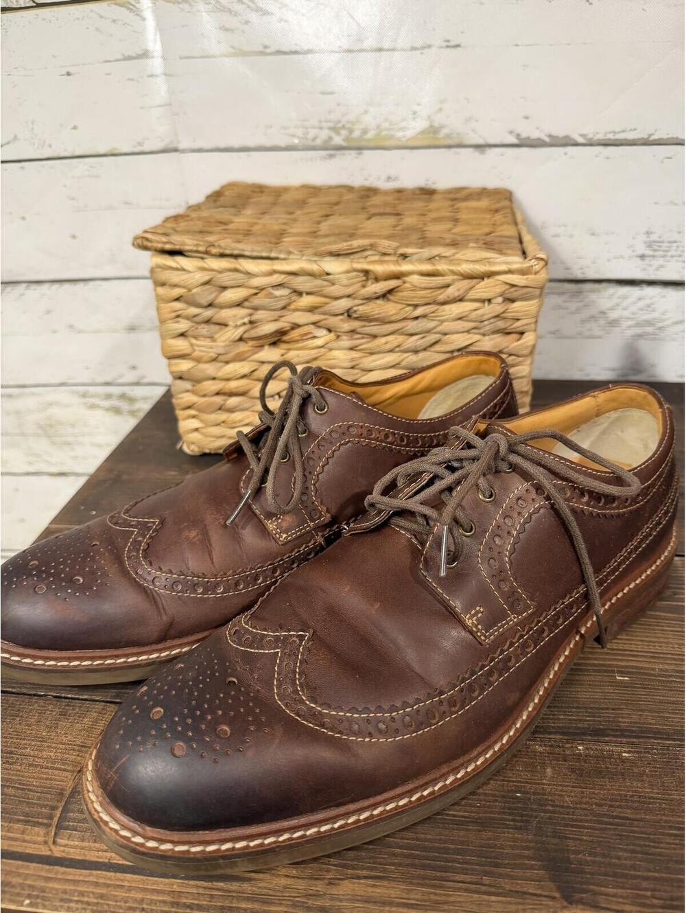 Sperry Gold Cup Bellingham Wingtip Brown Leather Oxford Men's 13